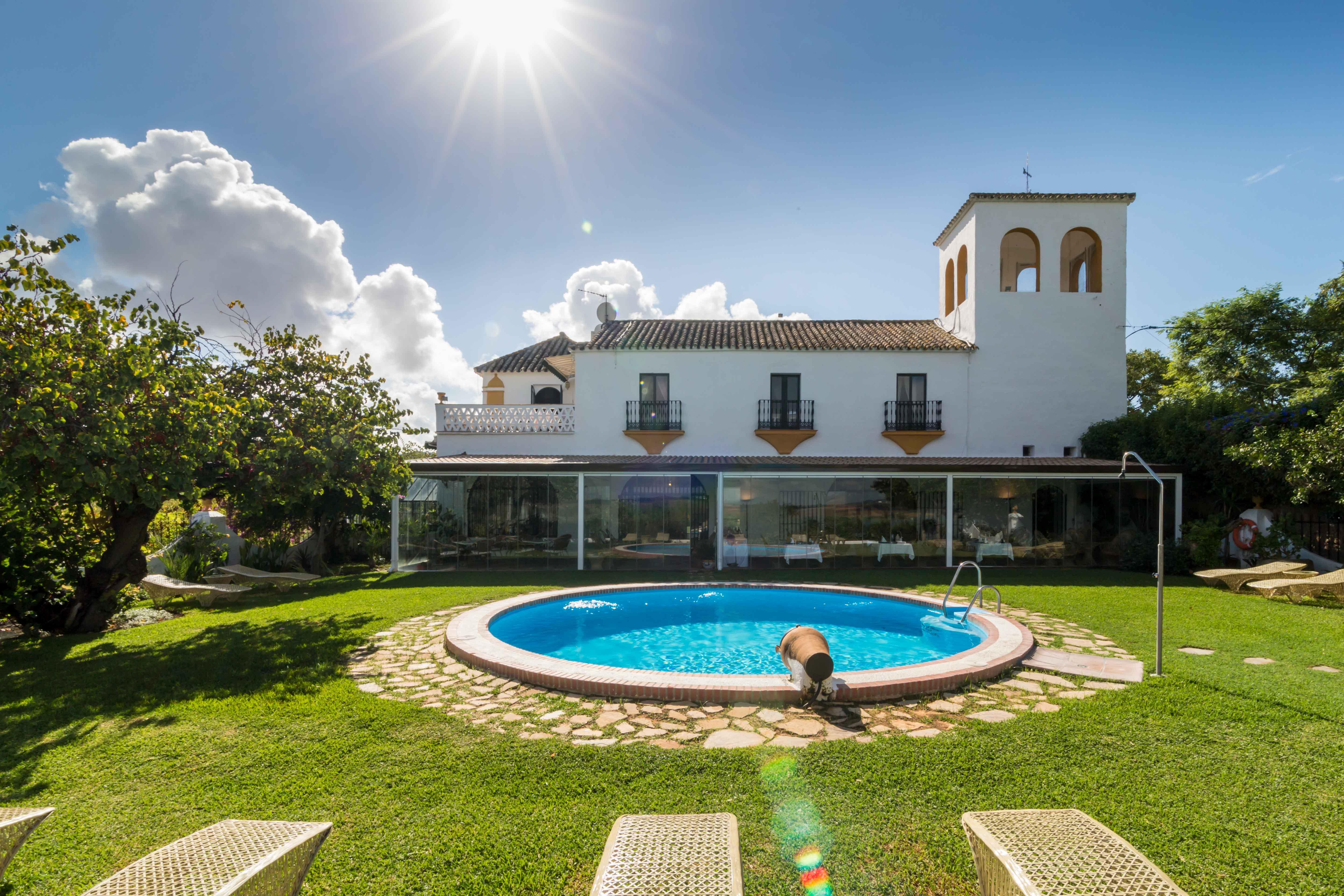 Отель Hacienda El Santiscal Adults Only Аркос де ла Фронтера Экстерьер фото