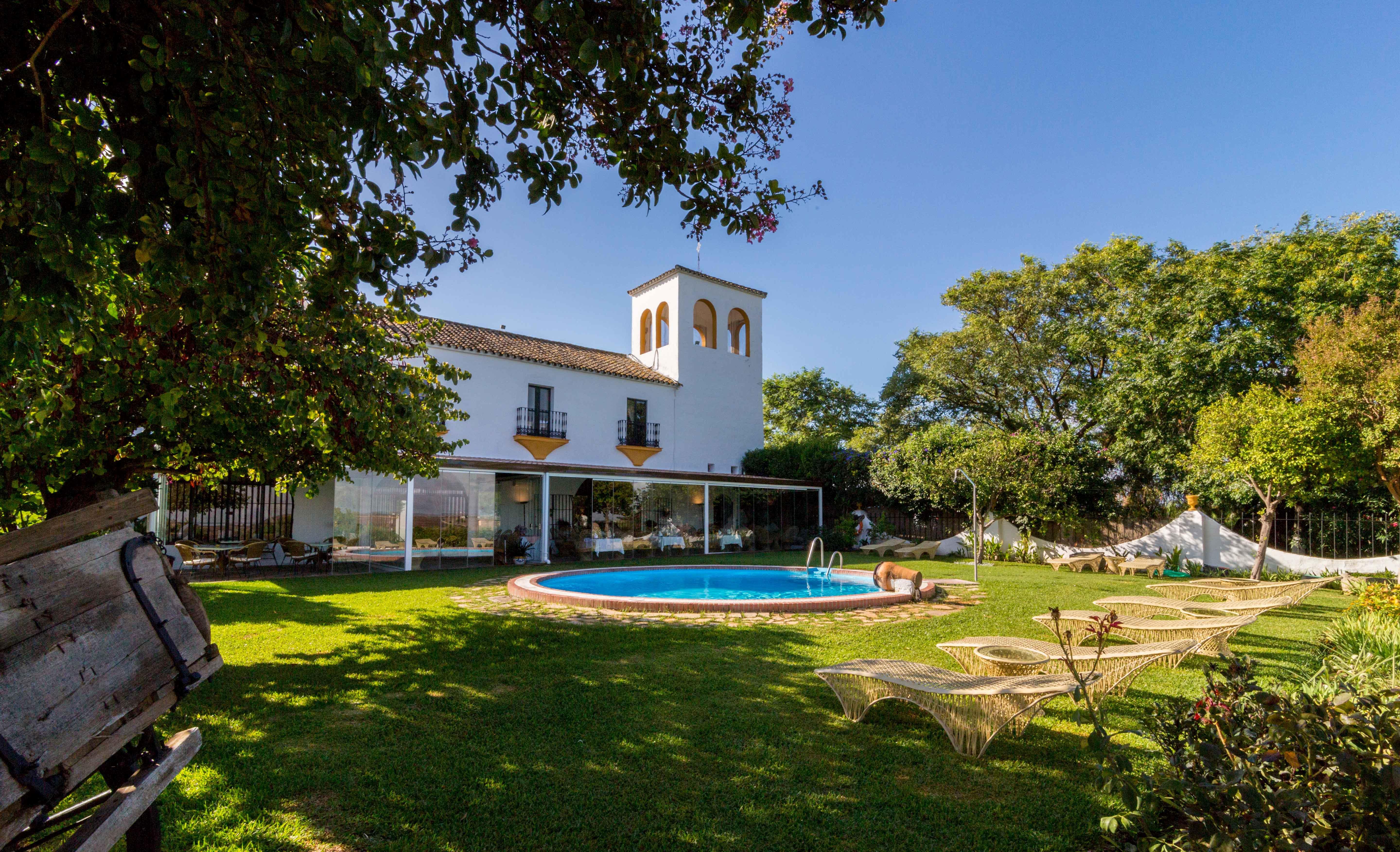 Отель Hacienda El Santiscal Adults Only Аркос де ла Фронтера Экстерьер фото